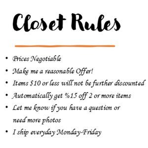 Closet Rules